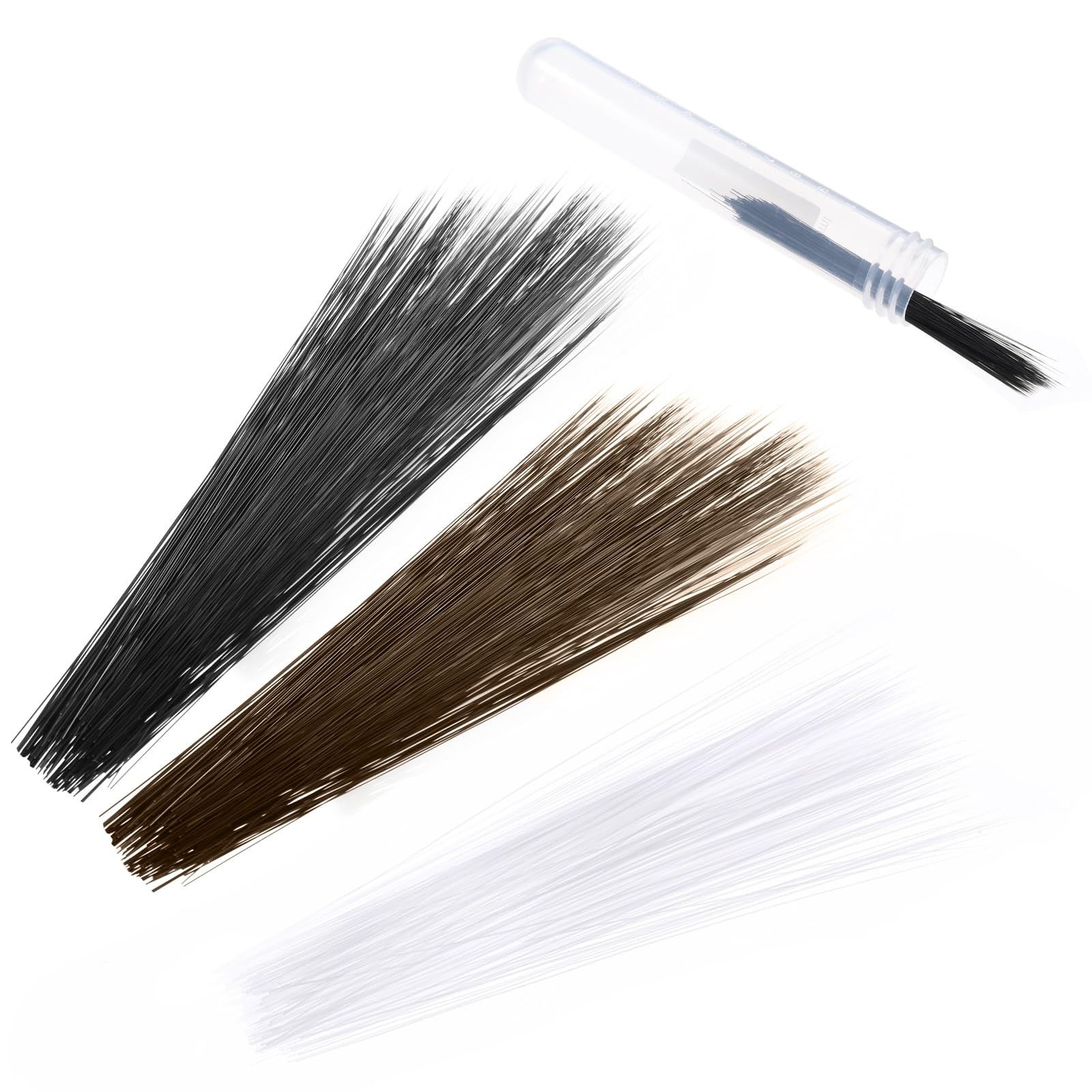 900Pcs Simulated Animal Whiskers 3 Inches Craft Whiskers,300 Each