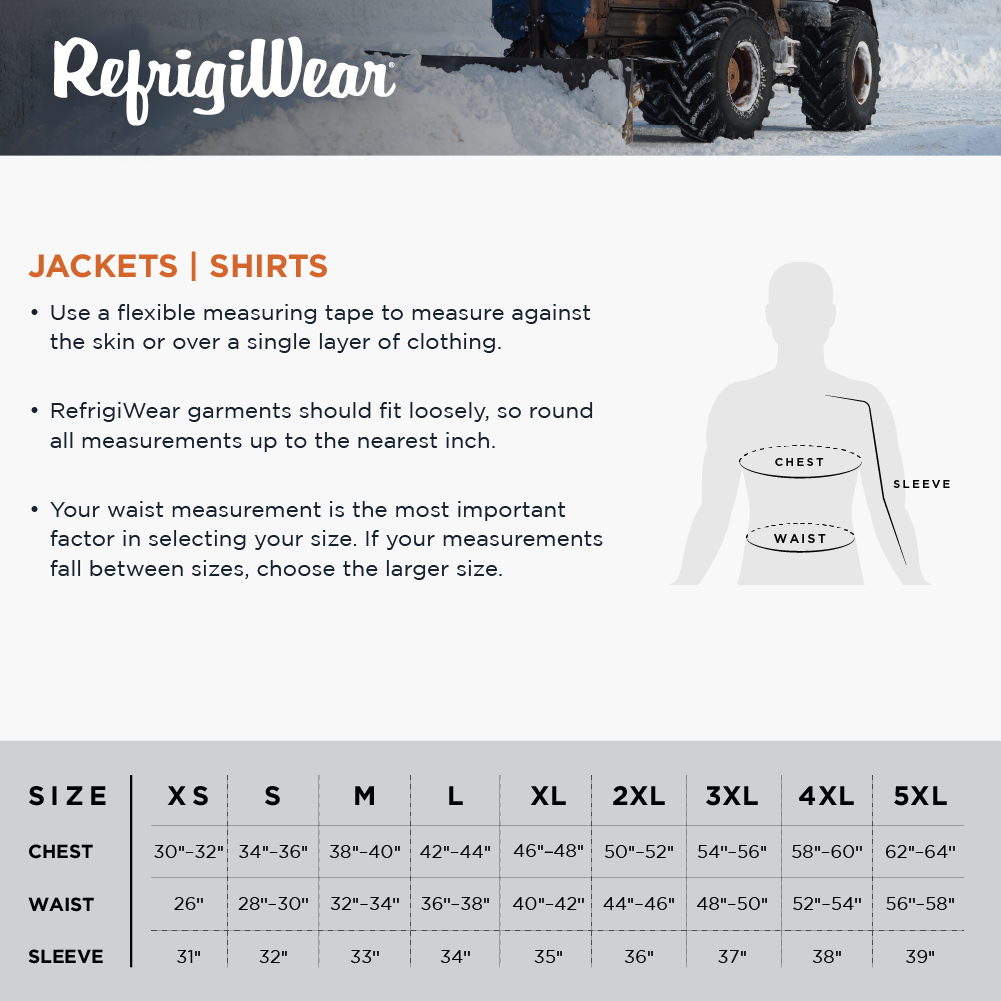 RefrigiWear Mens Warm Fleece Lined Extreme Sweater Jacket with Reflective Piping