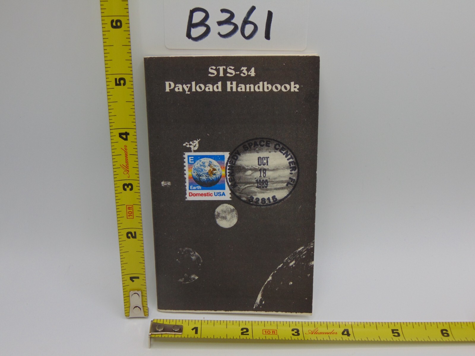 Vintage Nasa Space Program Space Shuttle Payload Handbook STS-34 STS 34