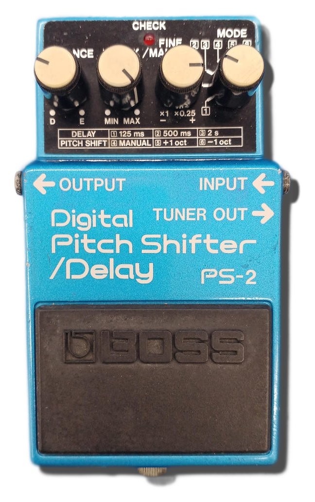 BOSS PS-2 Shifter Effects Pedal Tested & Works 37630