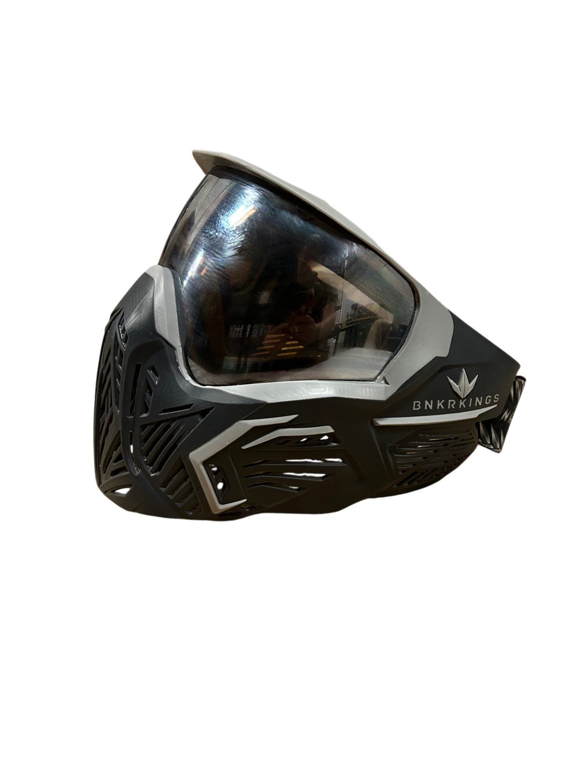 Used Bunkerkings CMD Paintball Mask w/ V2 Exalt Goggle Case