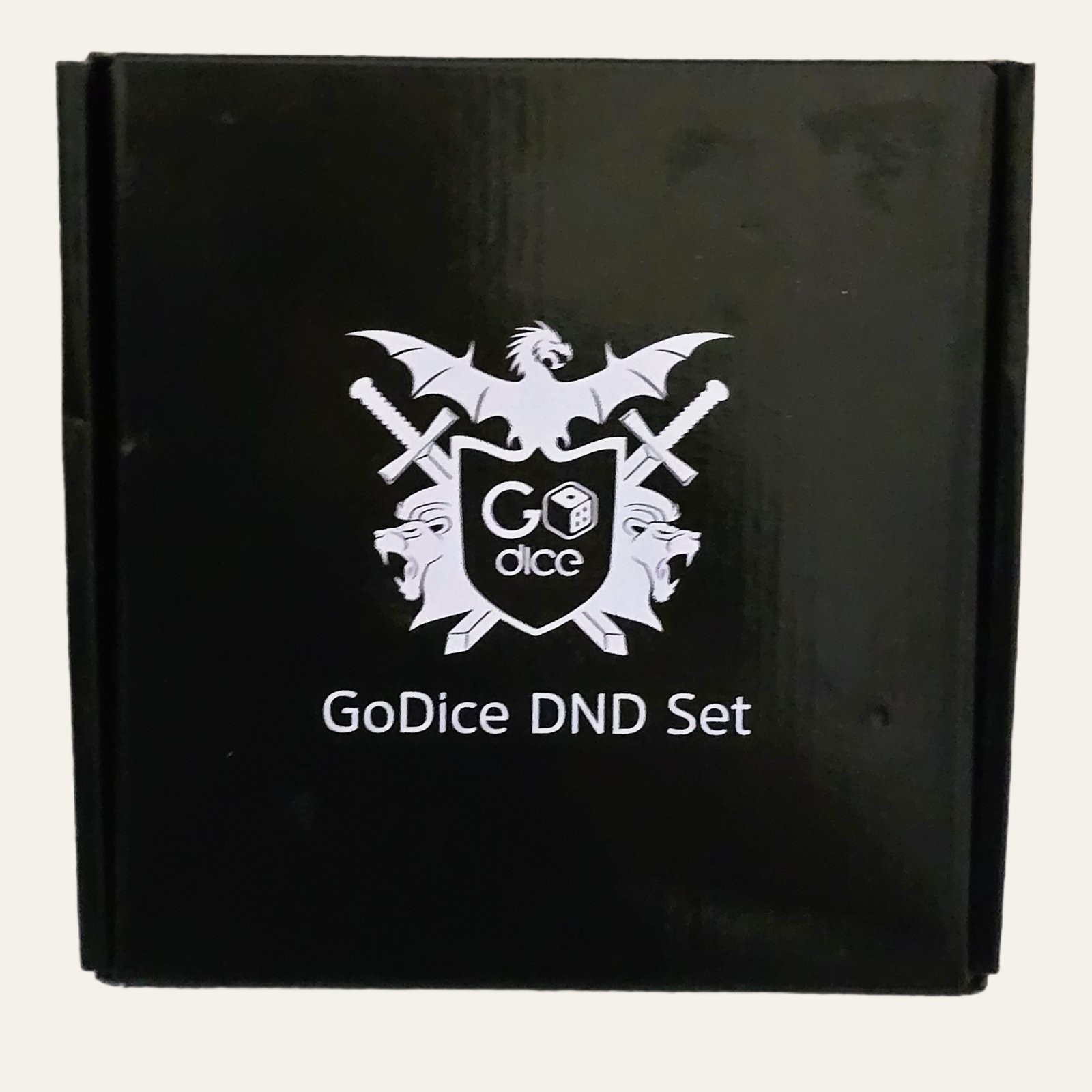GoDice DND Set Smart Connected RPG Polyhedral Dice Shells Case Pack Accessory