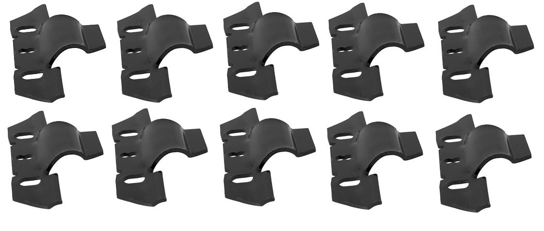 10 Low Sickle Hold Down Clips for New Holland Mower 469 472 474 477 478 479 488