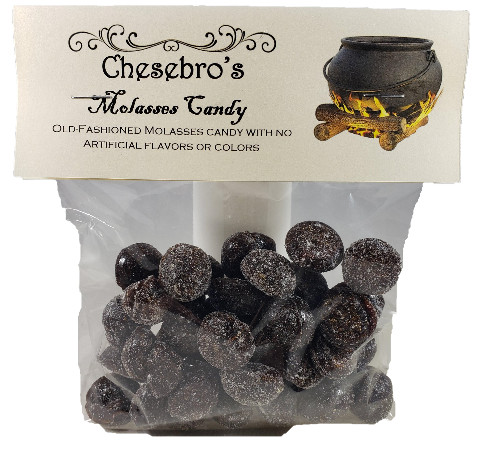 Molasses Hard Candy Drops 4.5 Ounces