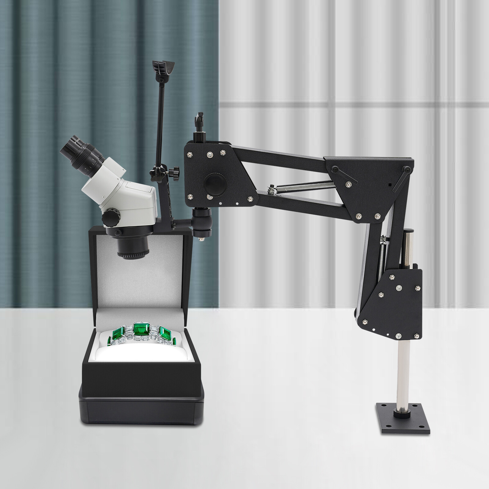 Binocular Microscope Stand Multi-directional Jewelry Inlaid Stand Micro-Setting