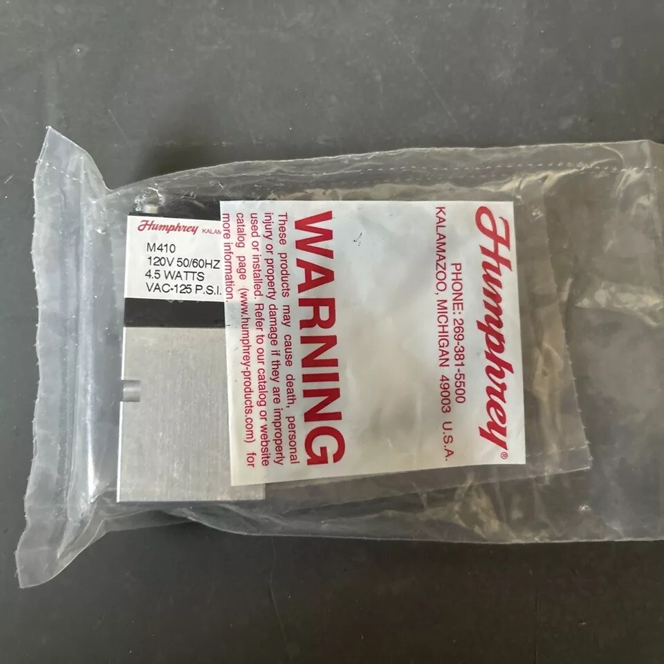 NEW SEALED HUMPHREY M410 4.5 Watt 125 PSI 410120VAC (BRAND NEW) - SW42