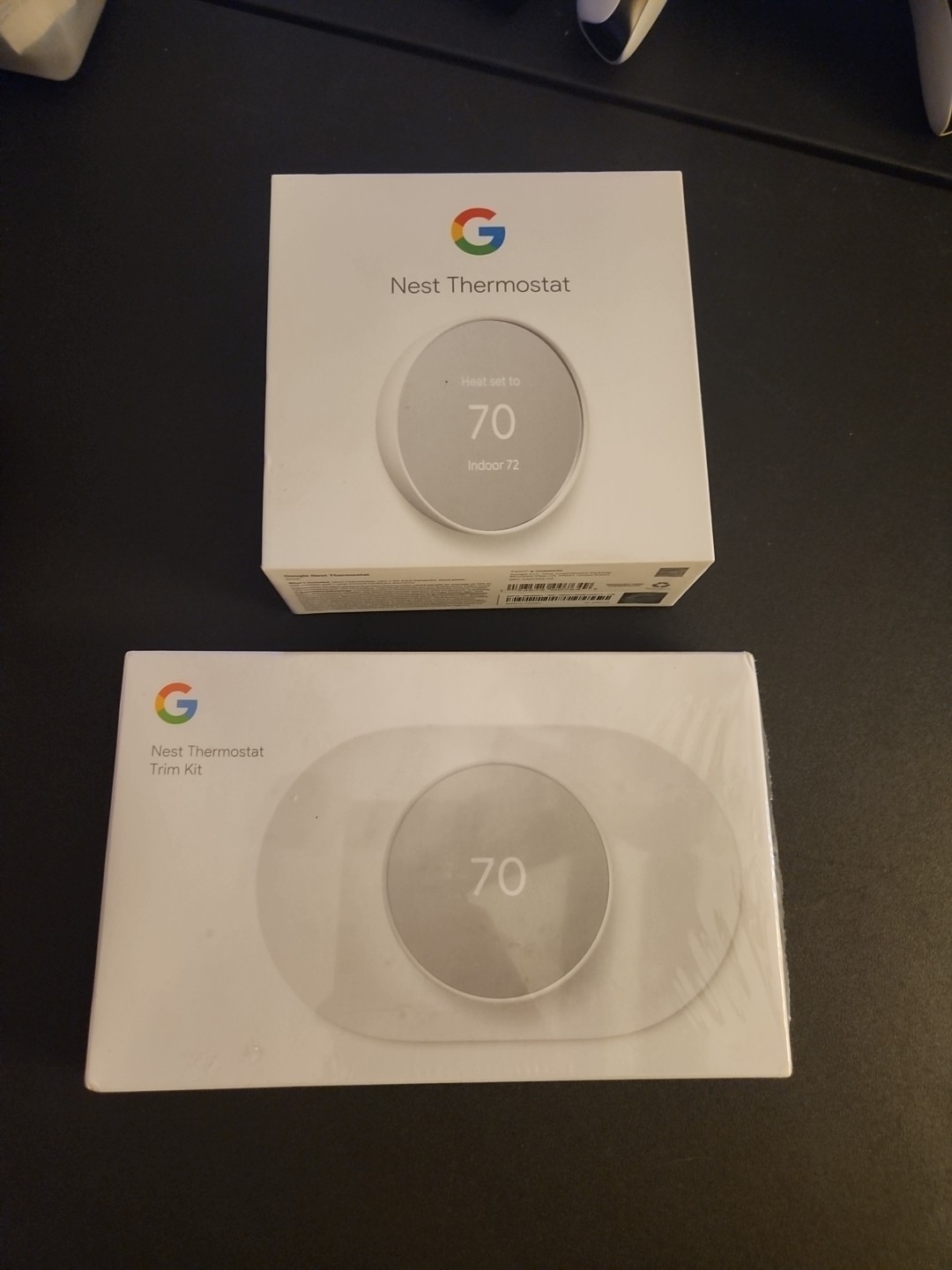 Lot Of 2 Google Nest Thermostat Kit - Smart Energy-Saving Device For 24V Systems