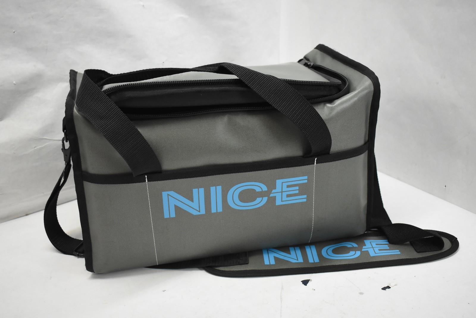 NICE Gray Large Camera Storage Compartment Storage Safety Padded Carrying Bag