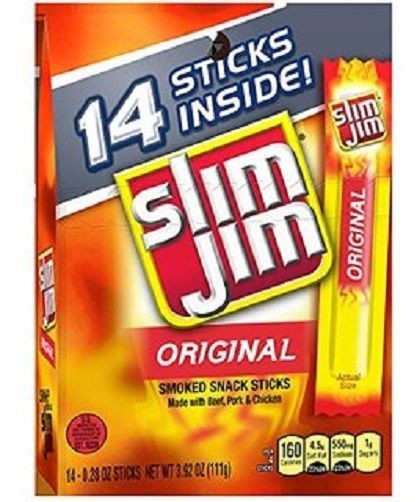 Slim Jim Original Smoked Snack Sticks