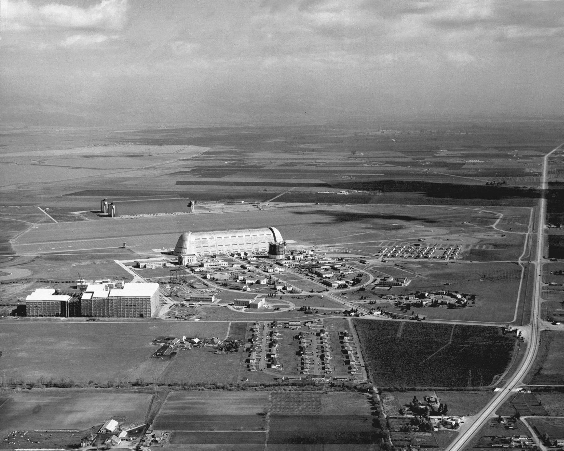 1944 NACA Ames Research Center Aerial View - 8x10 Photo On 8.5x11 #2290