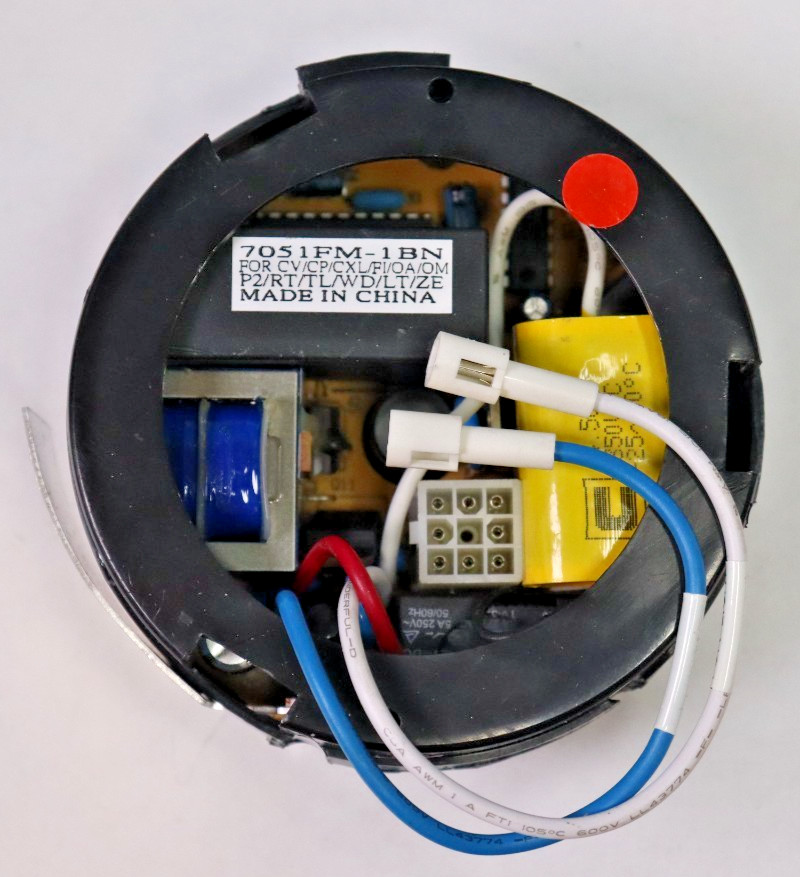 Hampton Bay UC7051R Ceiling Fan Receiver CHQ8BT7051R, 7051FM-01
