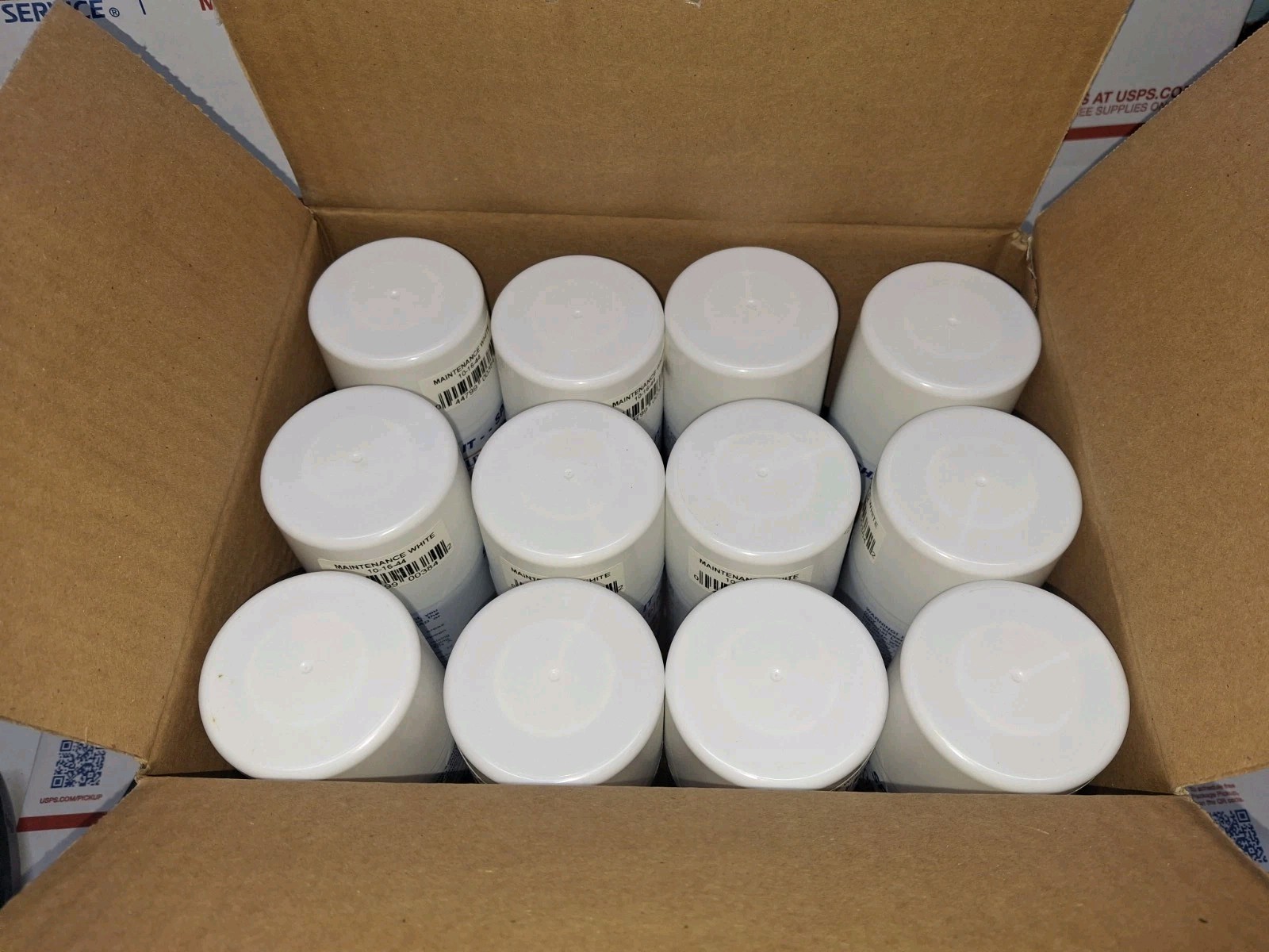 Rus-Kil Case Of 12 Cans Rust Inhibitor Spray Paint Maintenace White