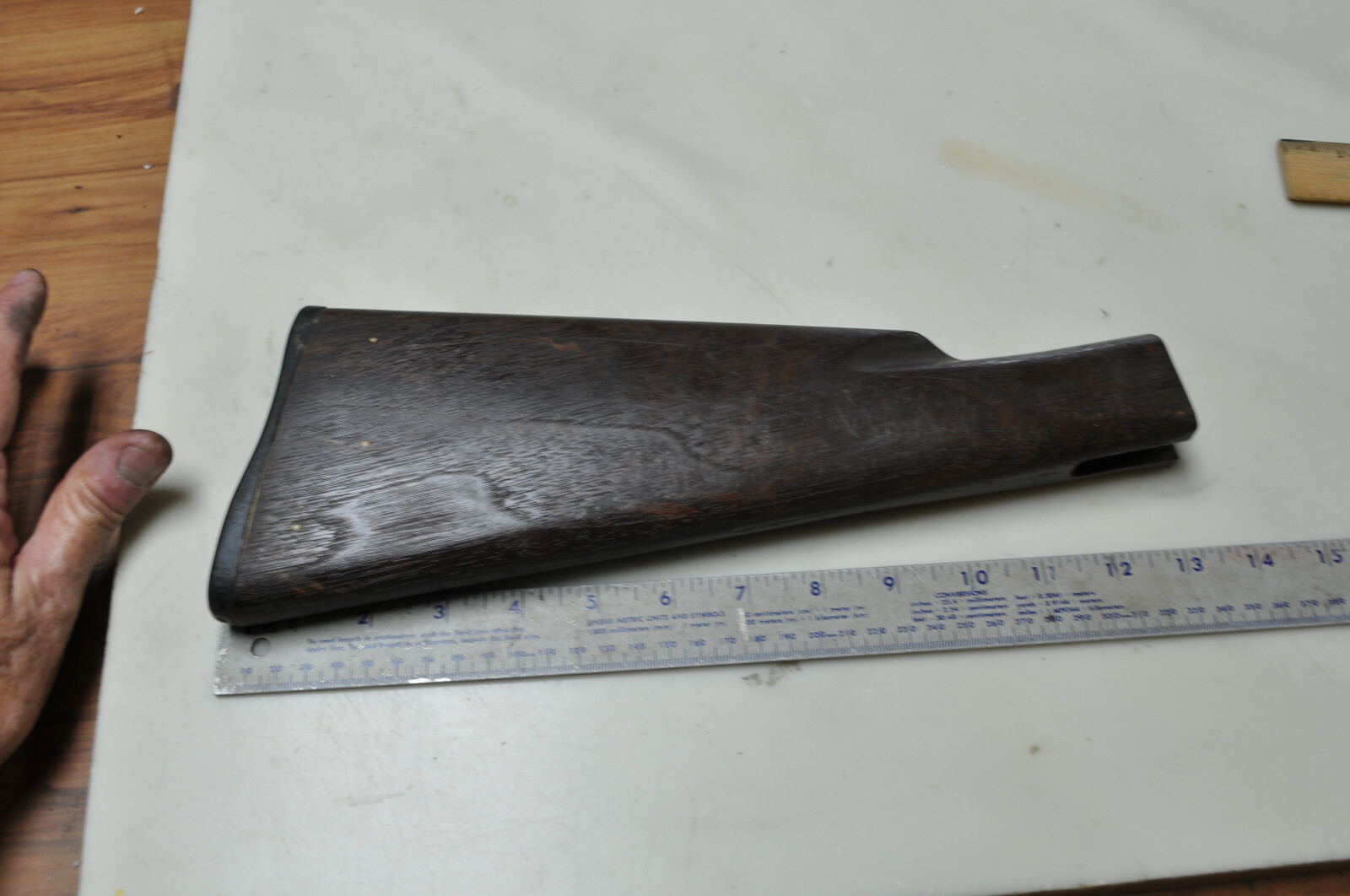 Unknown Maker Heavy Duty Plastic Stock for a Unknown Lever Action Air Rifle,