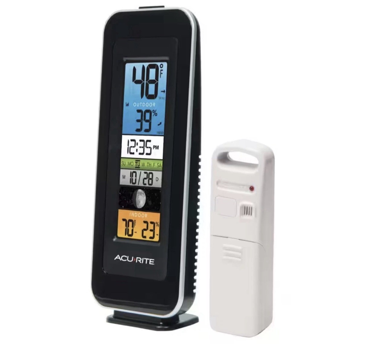 AcuRite 00384HD Digital Color Display Wireless Indoor/Outdoor Thermometer