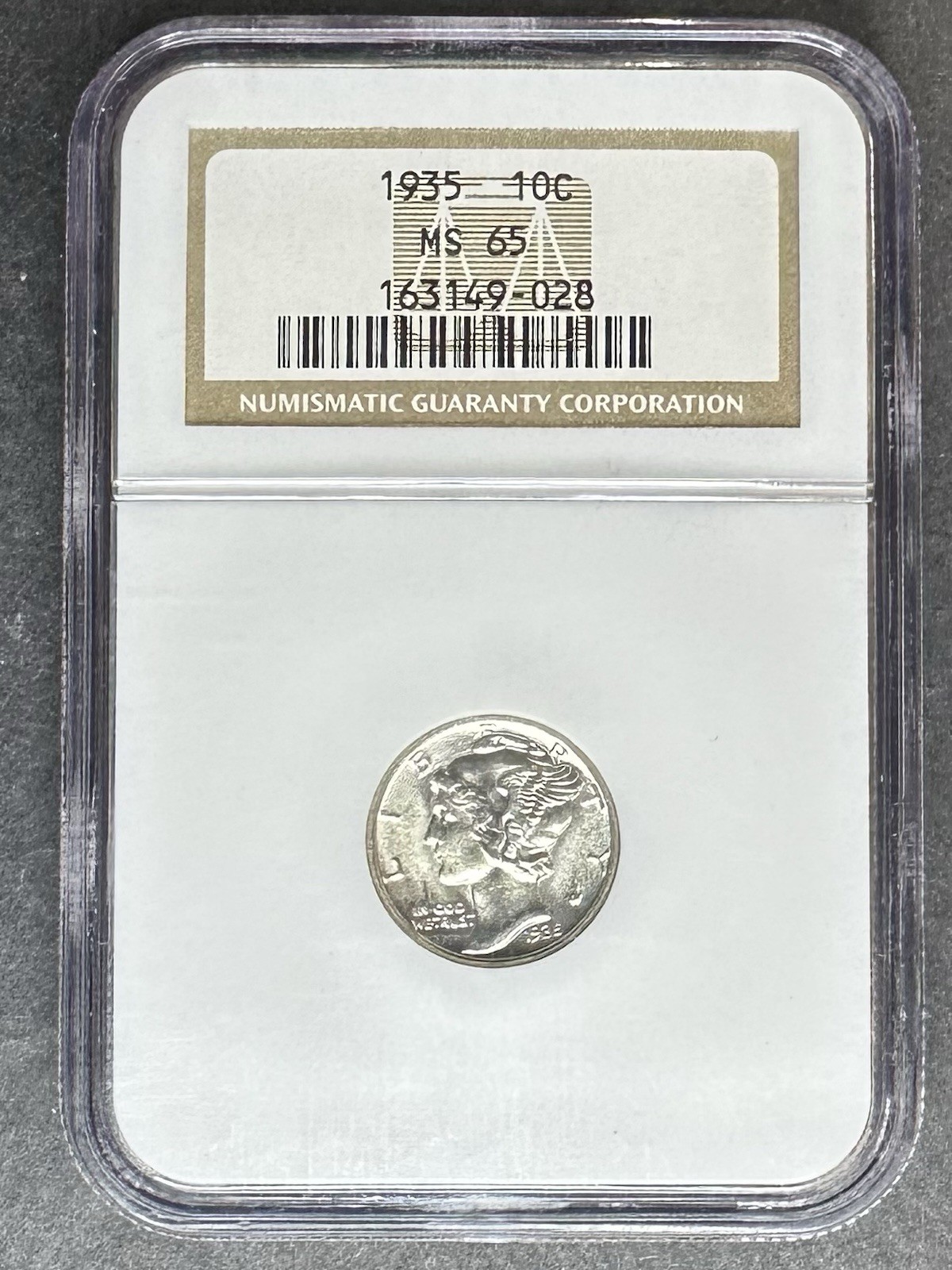 1935 Mercury Dime NGC MS-65, Buy 3 Items, Get $5 Off!!