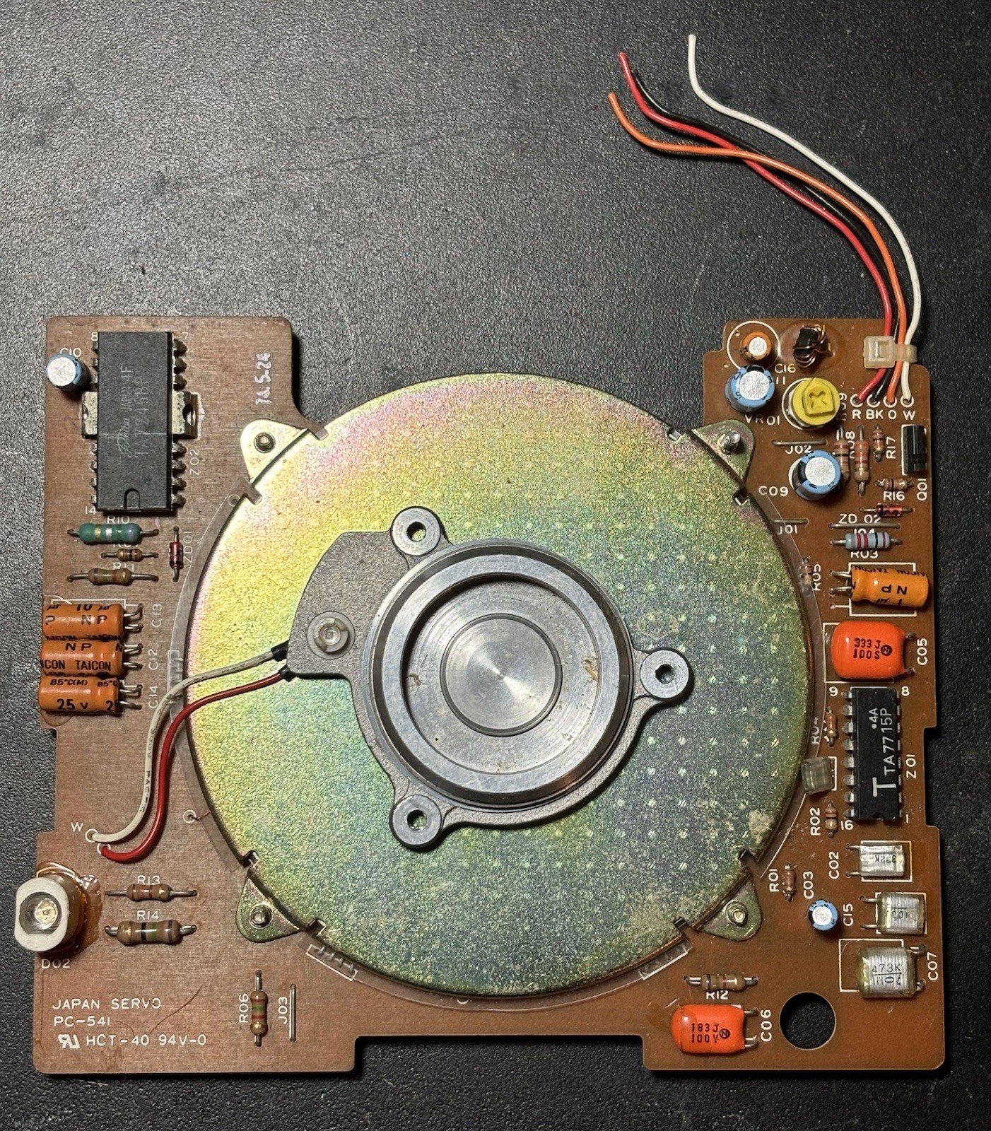 5.25 Inch Floppy Drive Motor Assembly For Parts