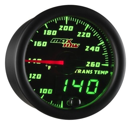 Double Vision 260F Transmission Temperature Gauge Kit - Includes 1/8-27 NPT