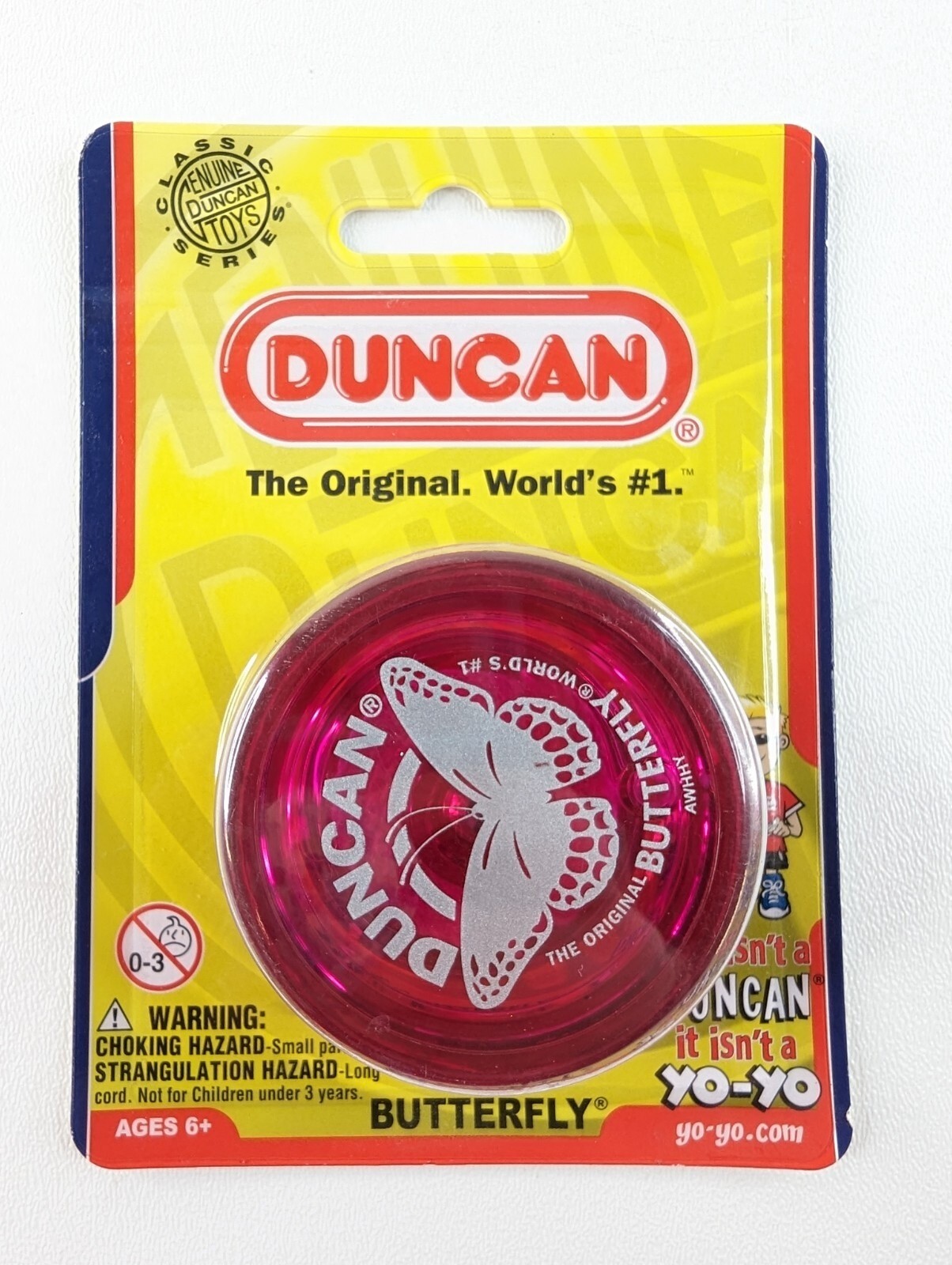 Duncan Butterfly Yo-Yo Sealed Red 3124BU-AB - New in Packaging