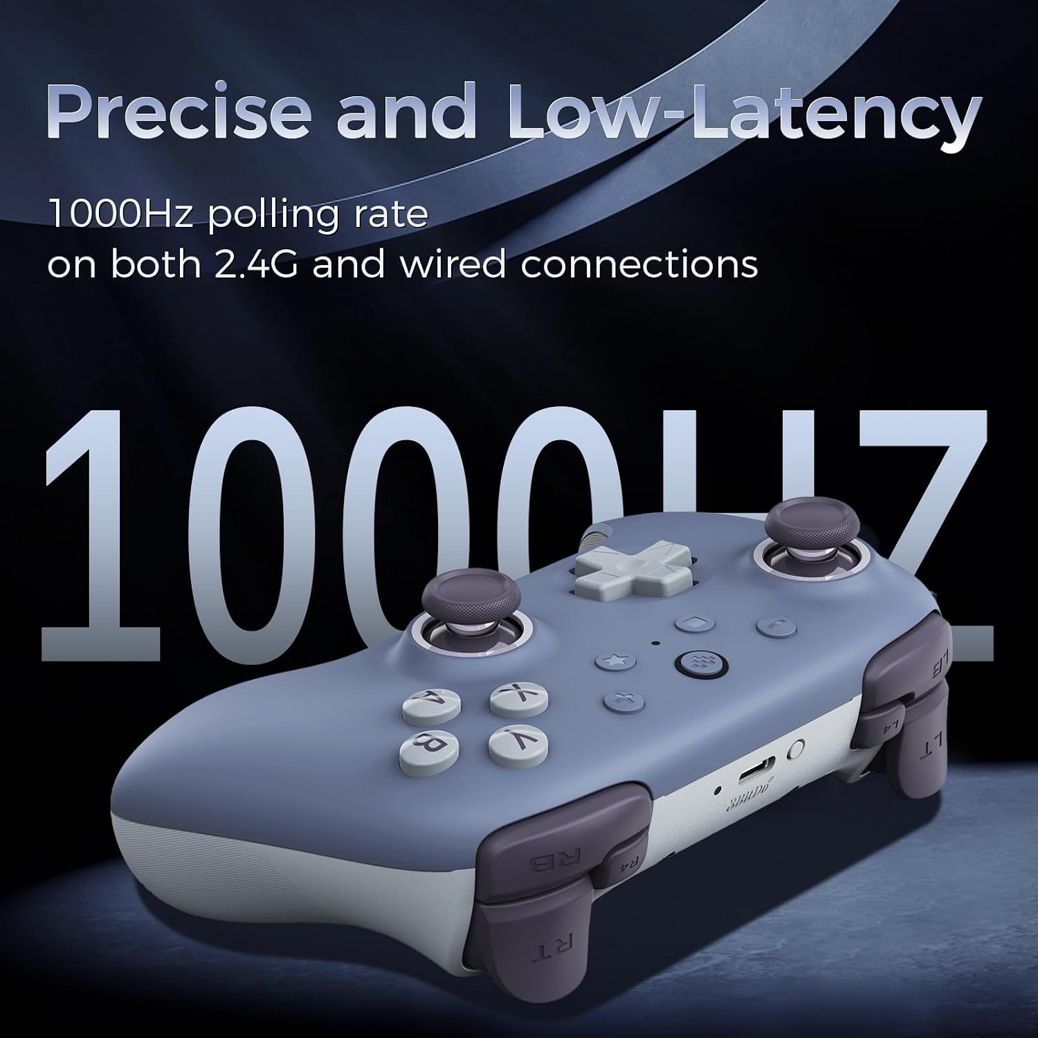 8BitDo Ultimate 2C Wireless 2.4G Hall Effect Gamepad Windows Android Blue