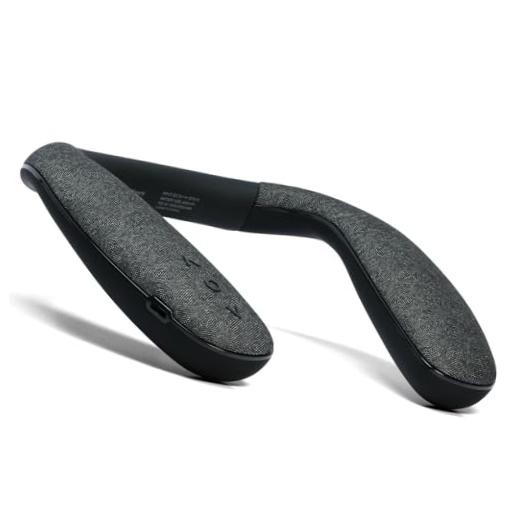 JY508 Wireless Neckband Speaker - 3D Stereo Sound, 12 Hrs Play Time, Low