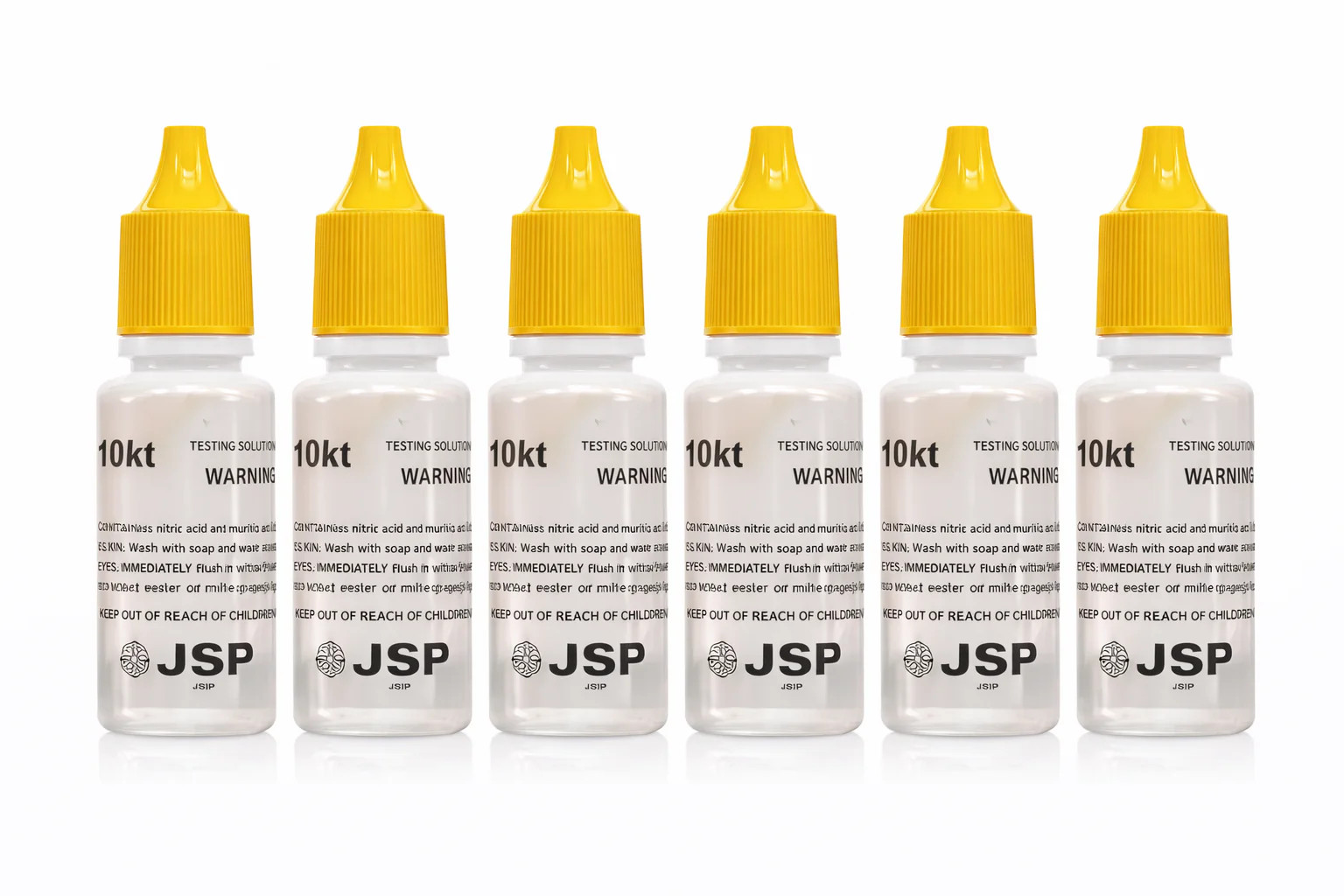 10K Gold Testing Solution – Jewelry & Scrap Gold Purity Determiner – 6