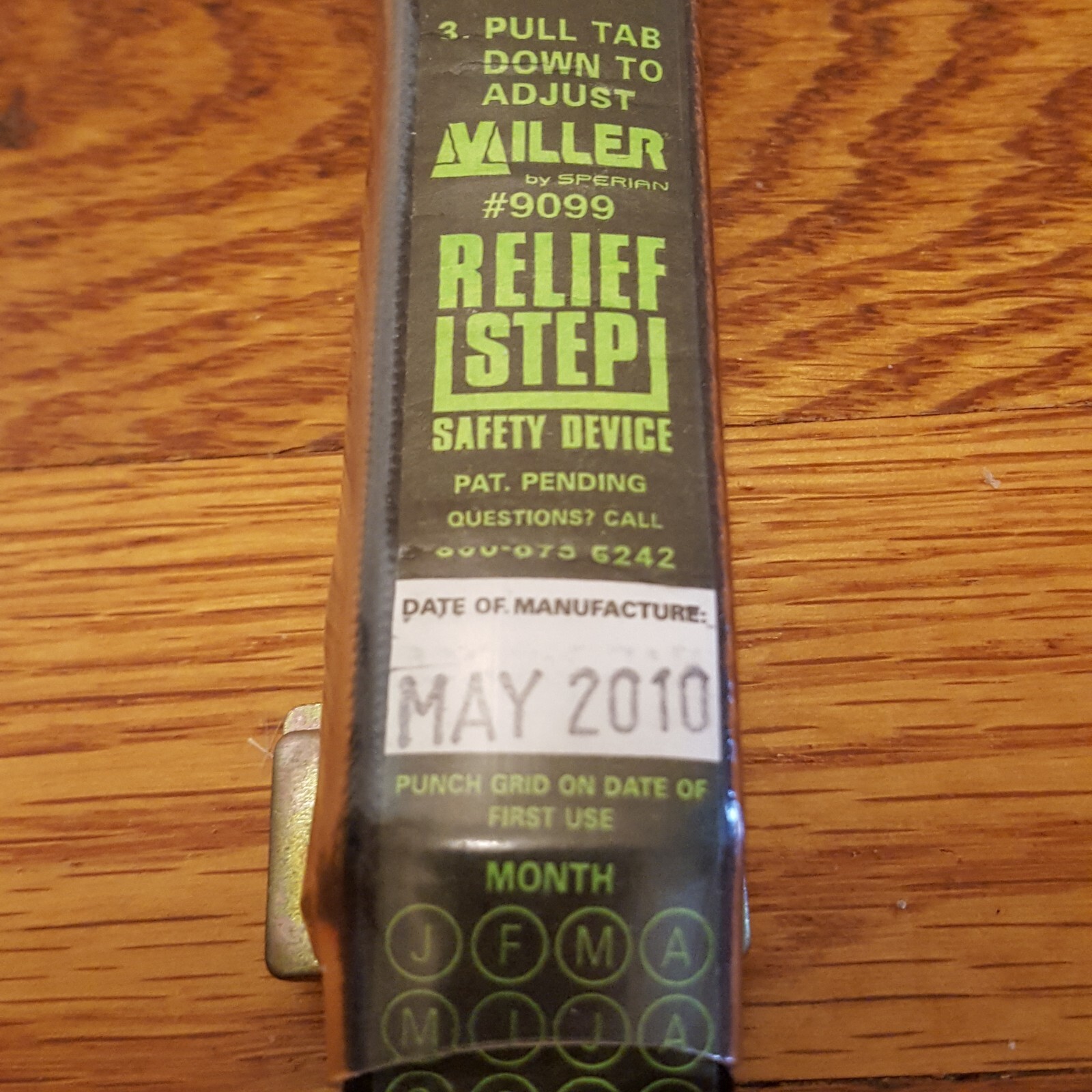 Honeywell Miller 9099 Relief Step Safety Device