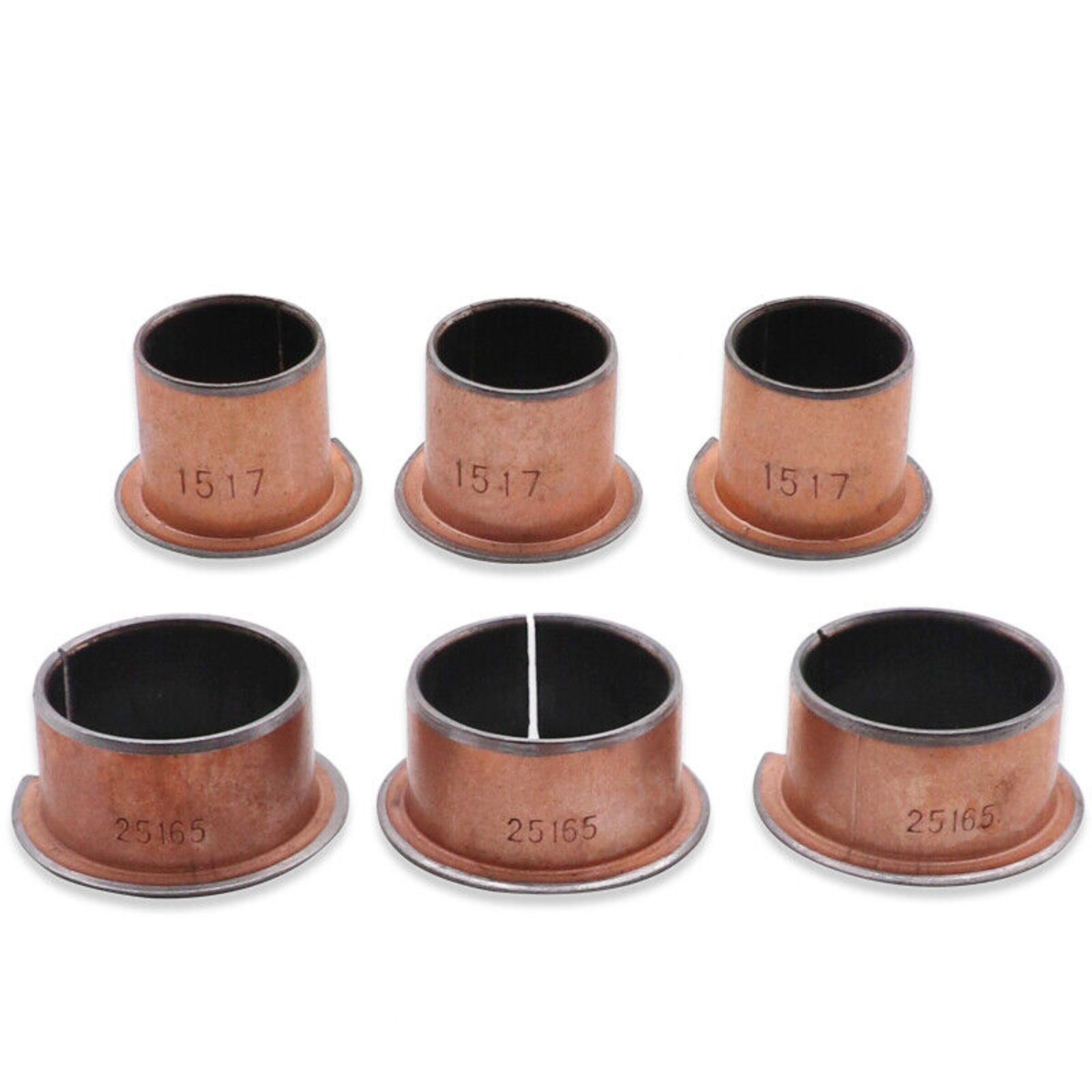 5x SF-1F Flange Oil Free Self Lubricating Bearing Bushing Copper Sleeve ID6-25mm