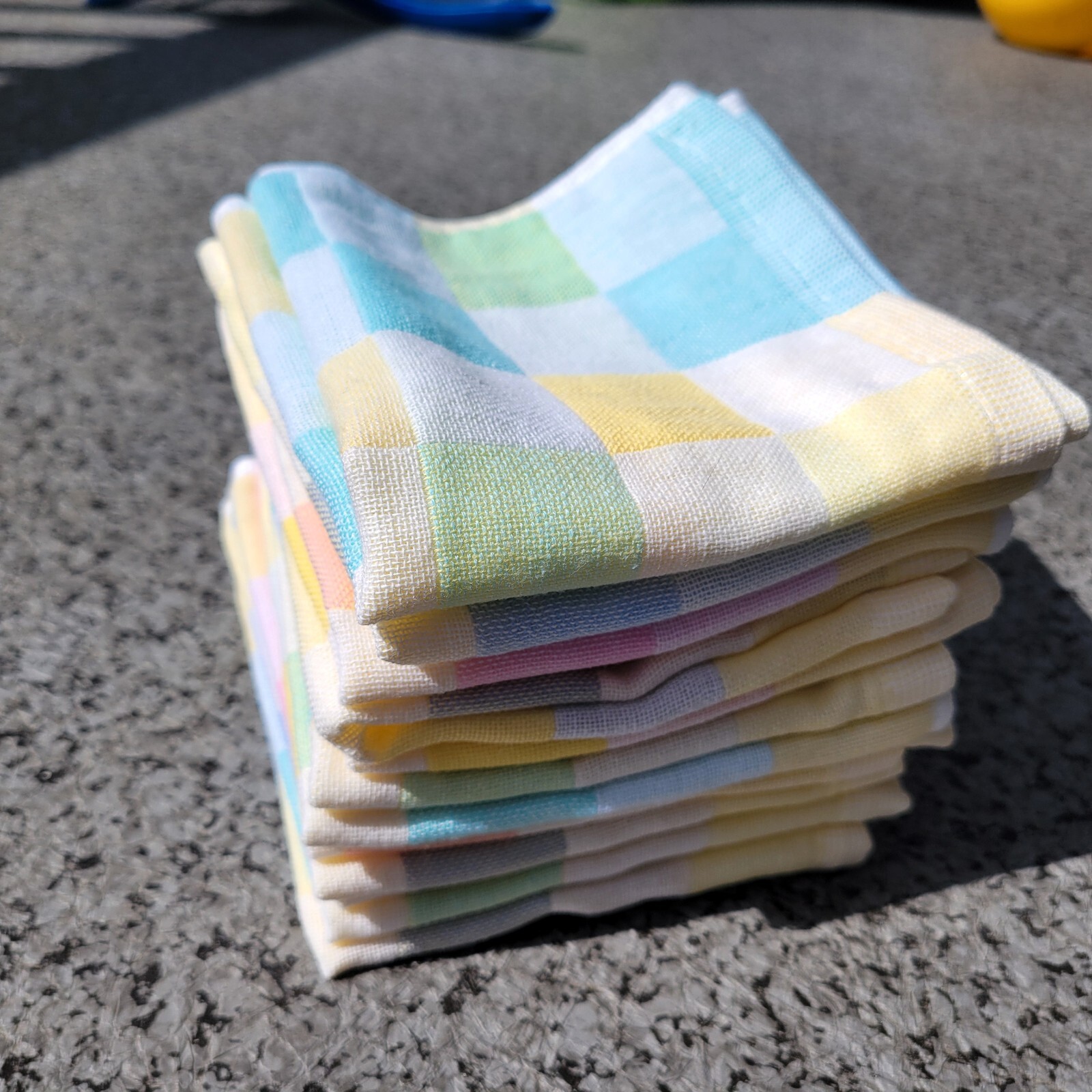 12pcs Baby infant face body Washcloths Gentle Soft 100% Cotton towels 11"x11"