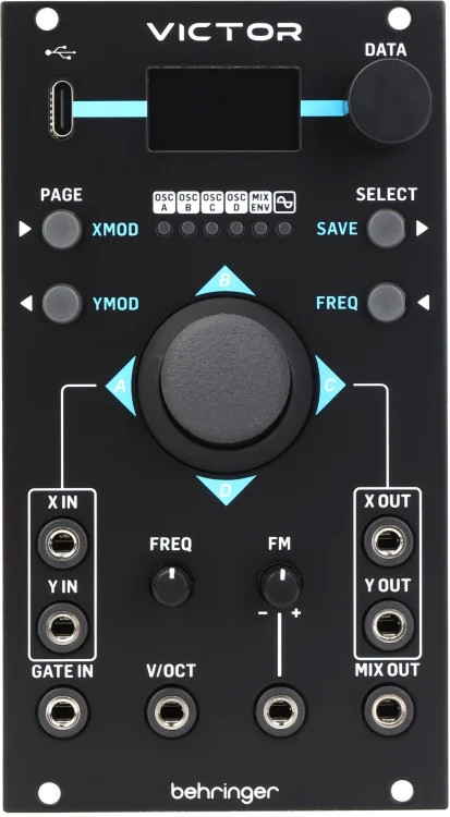 Behringer VICTOR Quad Vector Morphing Oscillator Module