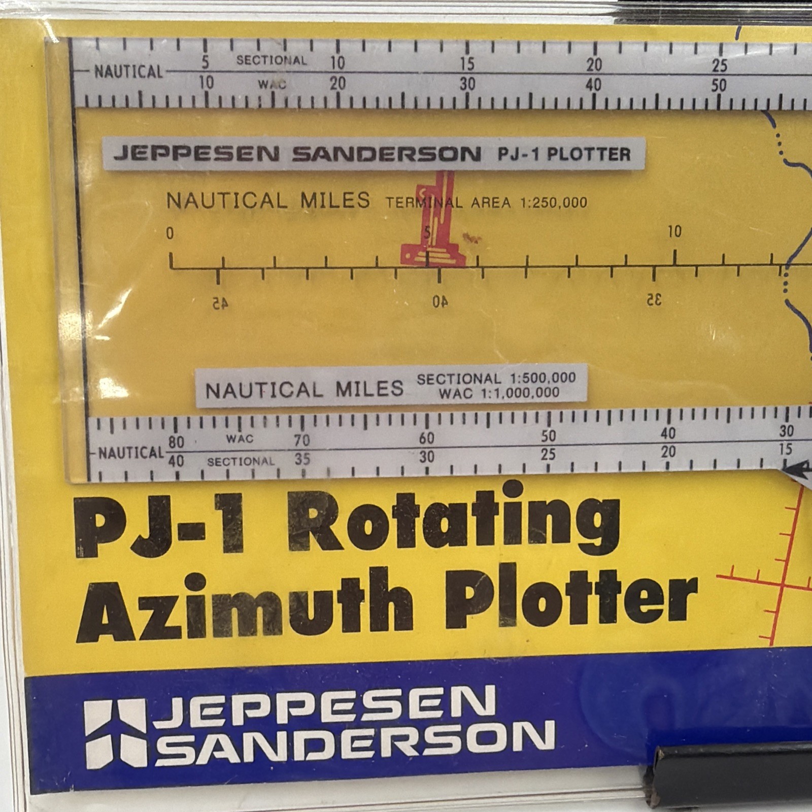 Jeppesen, Rotating Azimuth Plotter PJ-1, p/n 10009524