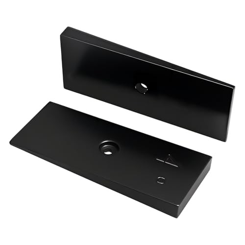 2 PCS 2" 4° Steel Leaf Spring Shims Angle Correction Universal Suspension Axle