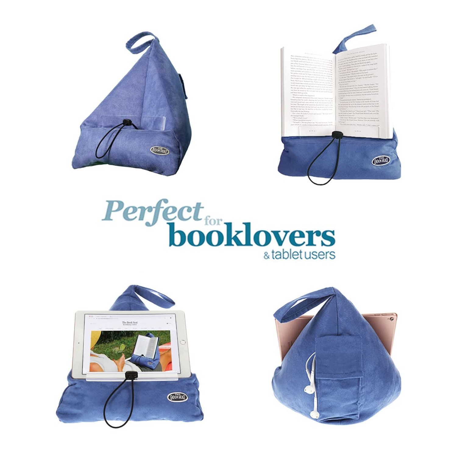 The Most Comfortable Way to Read, Hands Free! - Navy