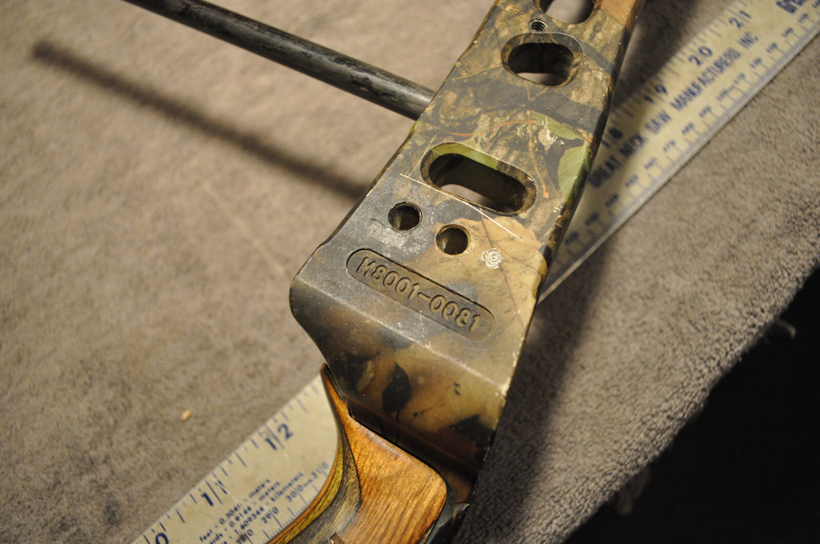 Bowtech Constitution Compound Bow Center Handle Assembly , used see pictures