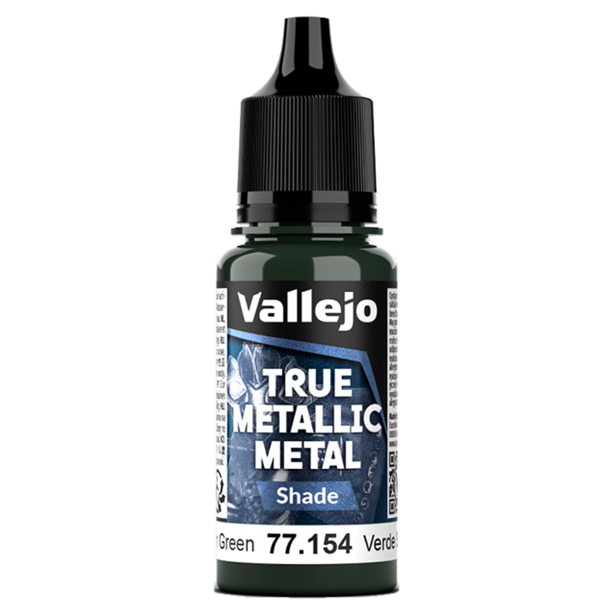 VJP77154 Vallejo True Metallic Metal: Shade: Dusken Green (18ml)