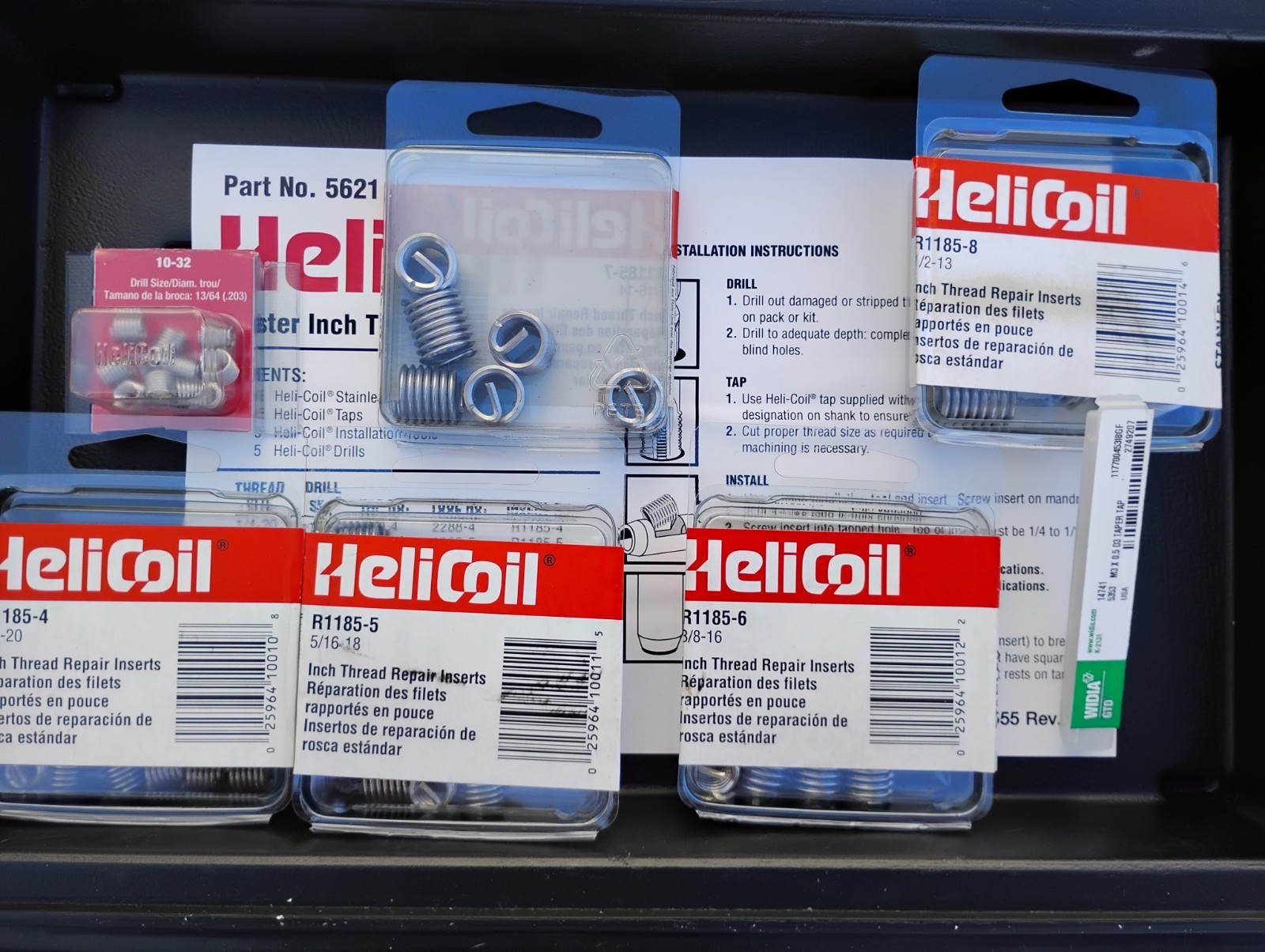 HeliCoil 5621 Automotive Thread Repair Kit
