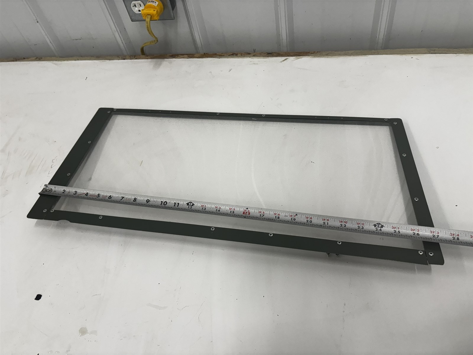 Luscombe Model 8 Cabin Right Door Window frame assembly 481107-1