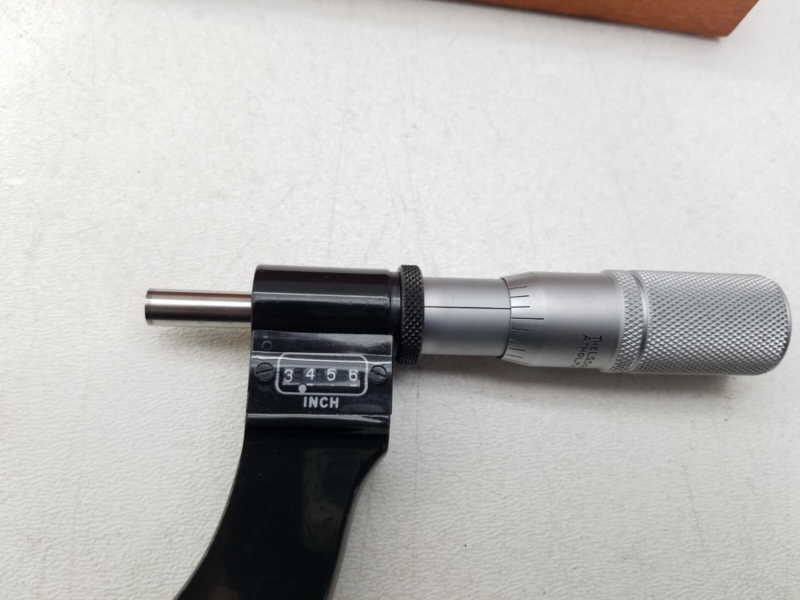 Starrett No. 216 digital micrometer 3-4 inch