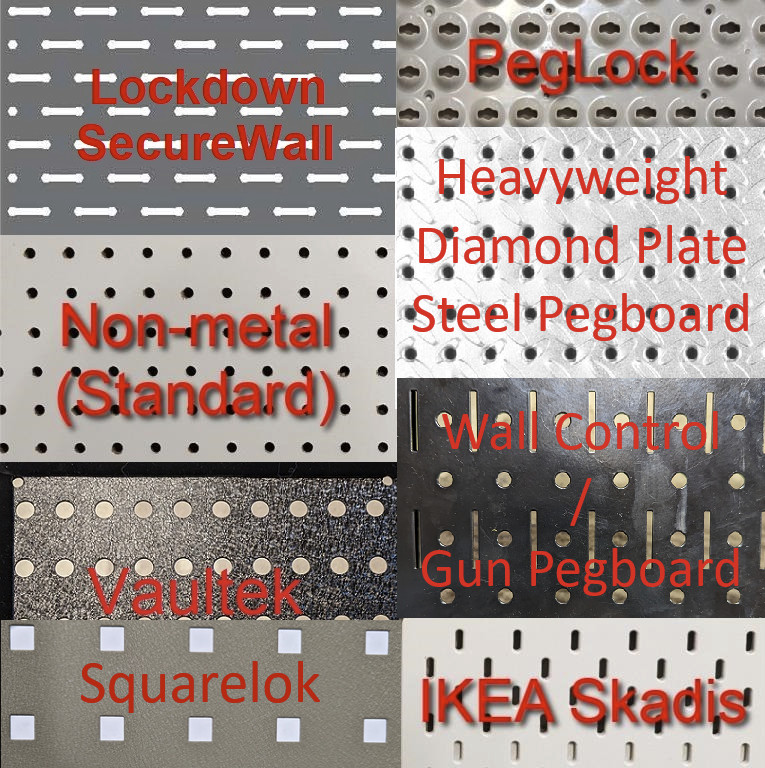 Mount for IWI Jericho 941 Mags - Pegboard | Magazine Holder Storage Rack