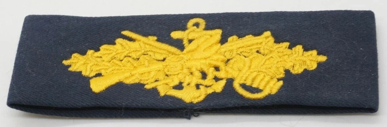 Orig c1990s SEABEE PATCH Combat Warfare Specialist US Navy CBs Construction Bn