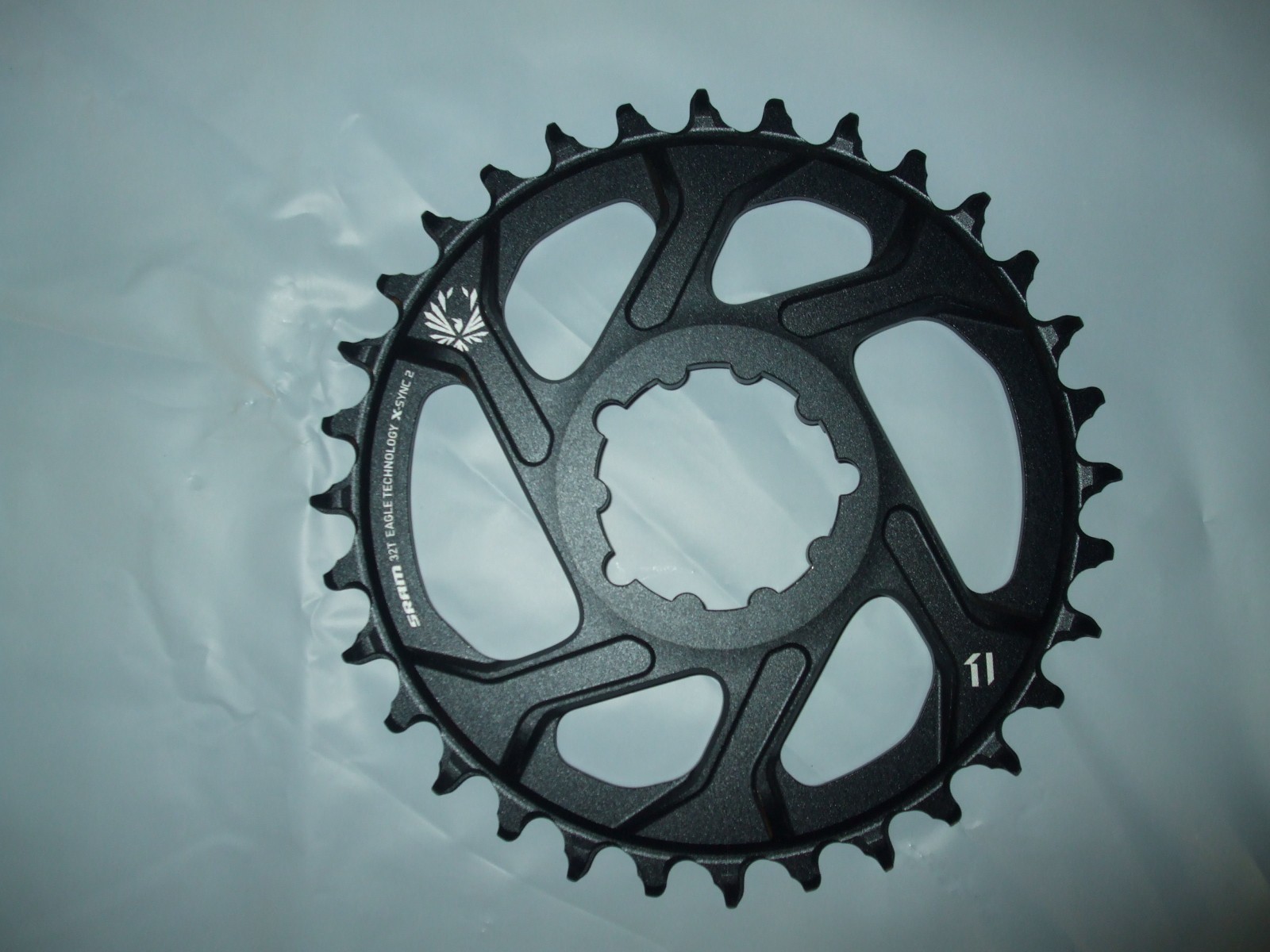 SRAM X-Sync 2 Direct Mount Chainring, 12-Speed, 32T, 3mm Offset, Boost, Black