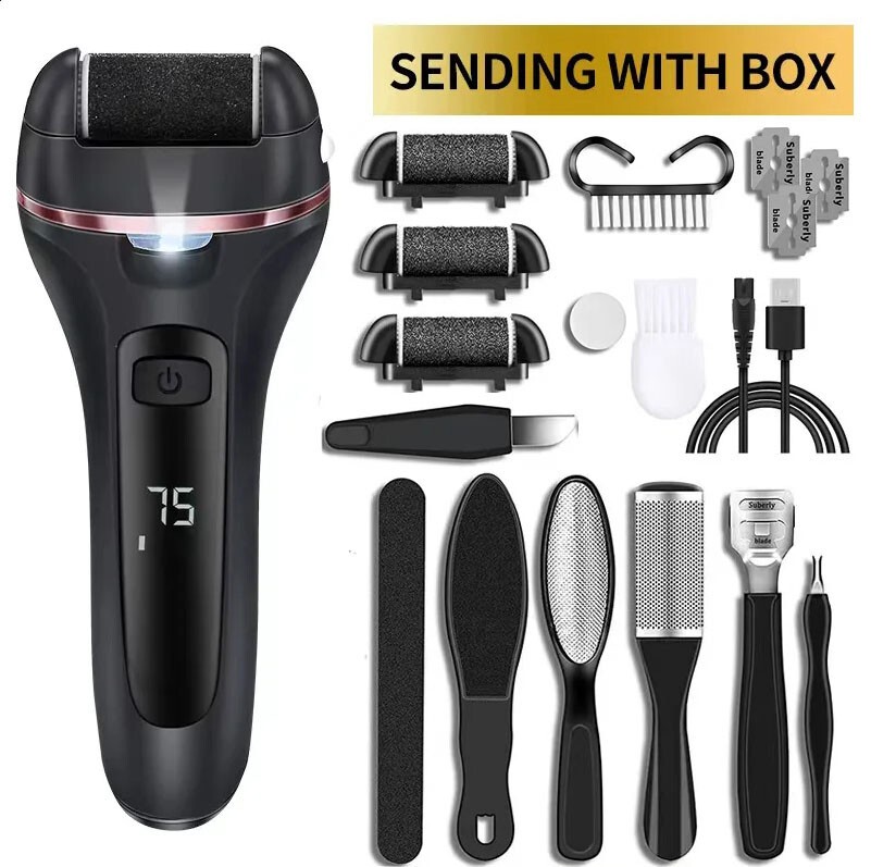 Professional Electric Foot Grinder File Callus Dead Skin Remover Pedicure Tool
