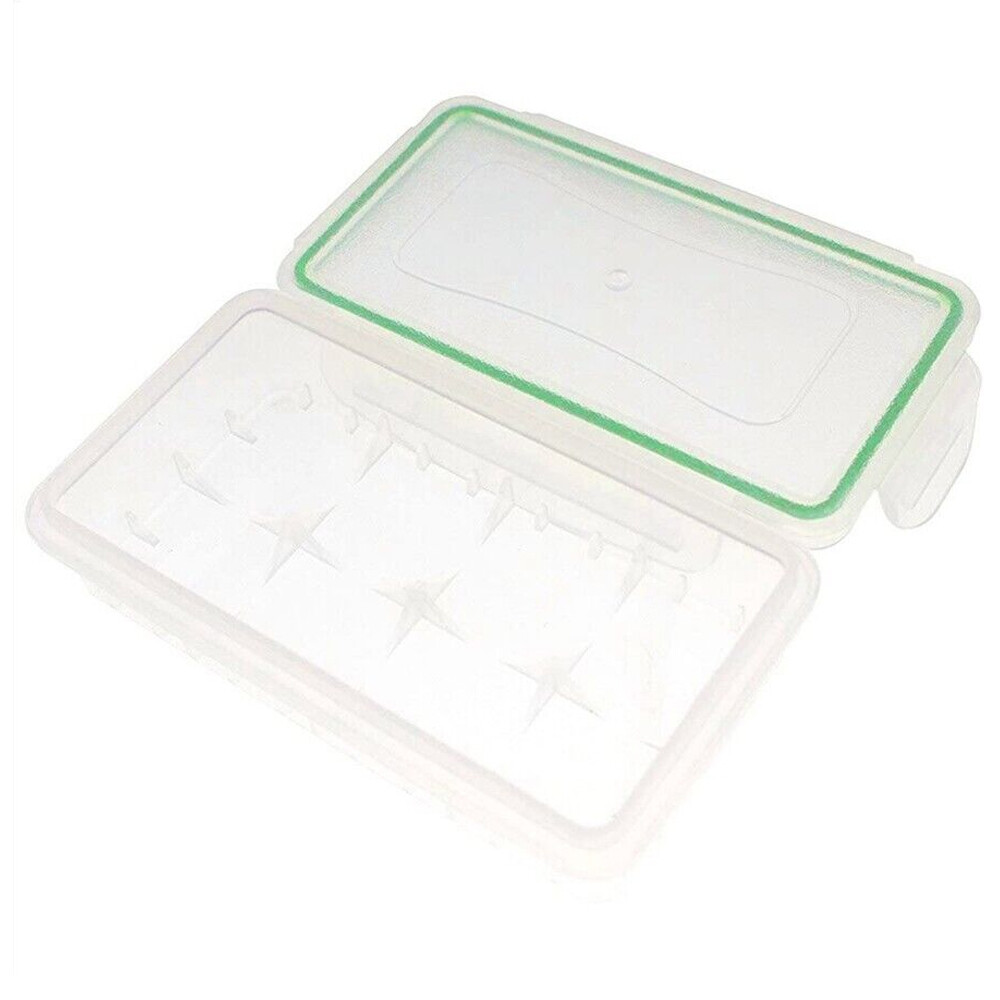 10 PCS Waterproof Battery Storage Case Holder Organizer for 18650/16340 Battery