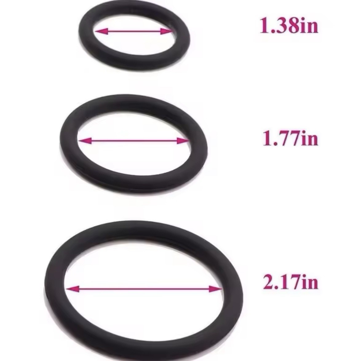 Man Silicone Semen Lock Ring Delay Ejaculation High Elasticity Time Lasting Ring