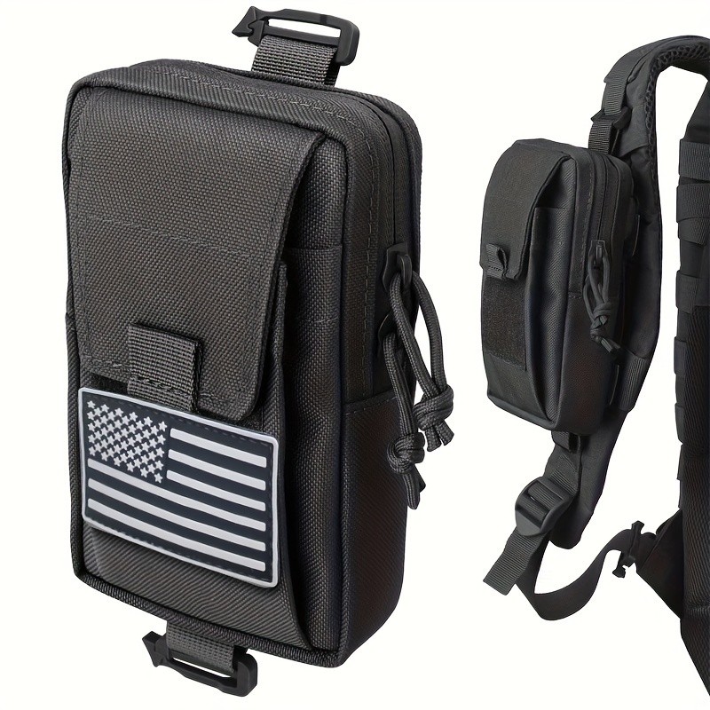 Tactical Molle Phone Pouch Durable Multi Purpose Mobile Phone Bag