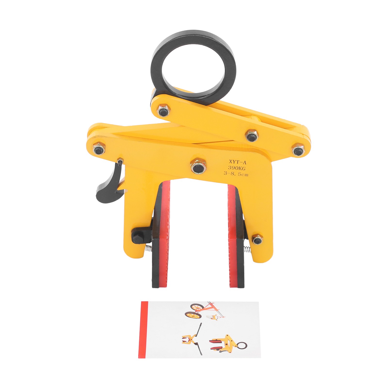 Slab Lifting Clamp 860 lbs Lift Equipment Heavy Duty Stone Lifter Clamping Tool