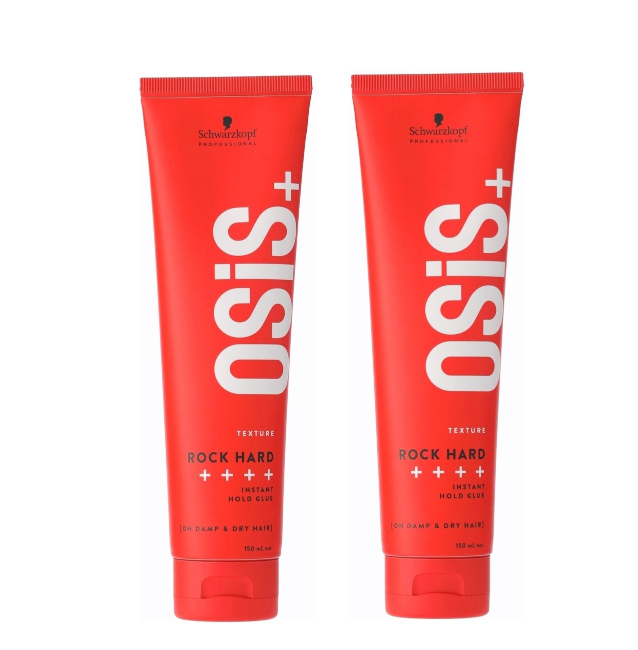 2 PACK  Schwarzkopf Professional Osis Rock Hard Instant Hold Glue 150ml
