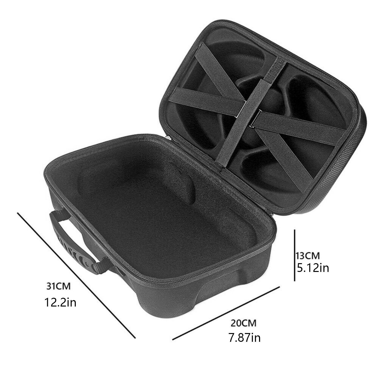 Black Carrying Case for Xbox Series S Game Console Travel Controller Storage Bag