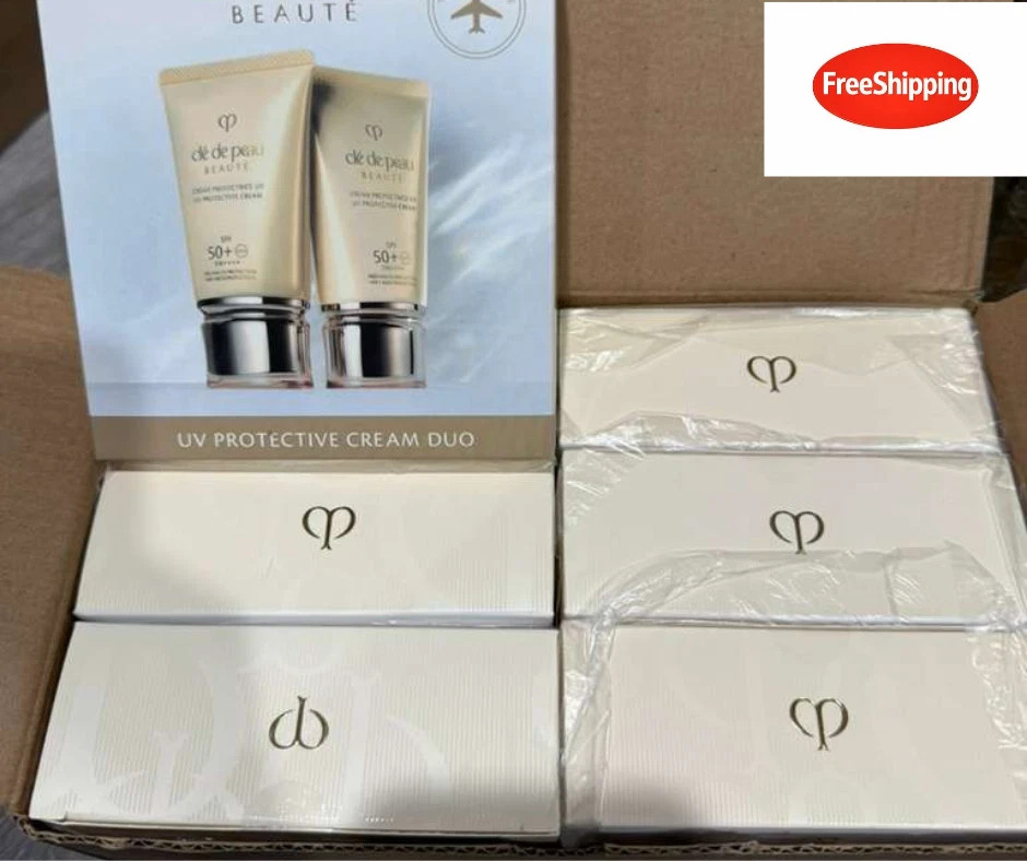 Cle De Peau Beaute UV Protective Cream SPF 50+ 1.8oz/50ml (PACK OF 2) New Fresh