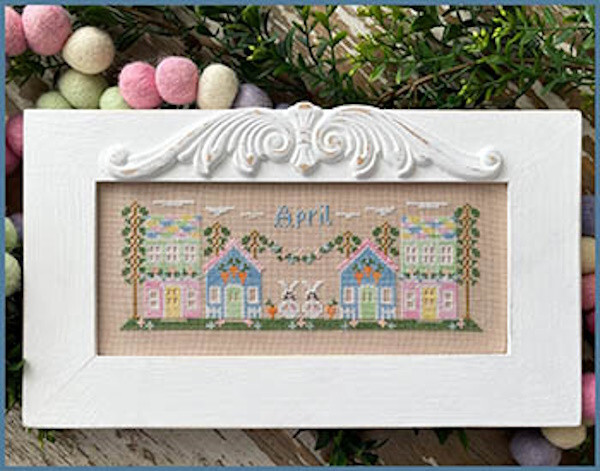 April Mini Village~Country Cottage Needleworks