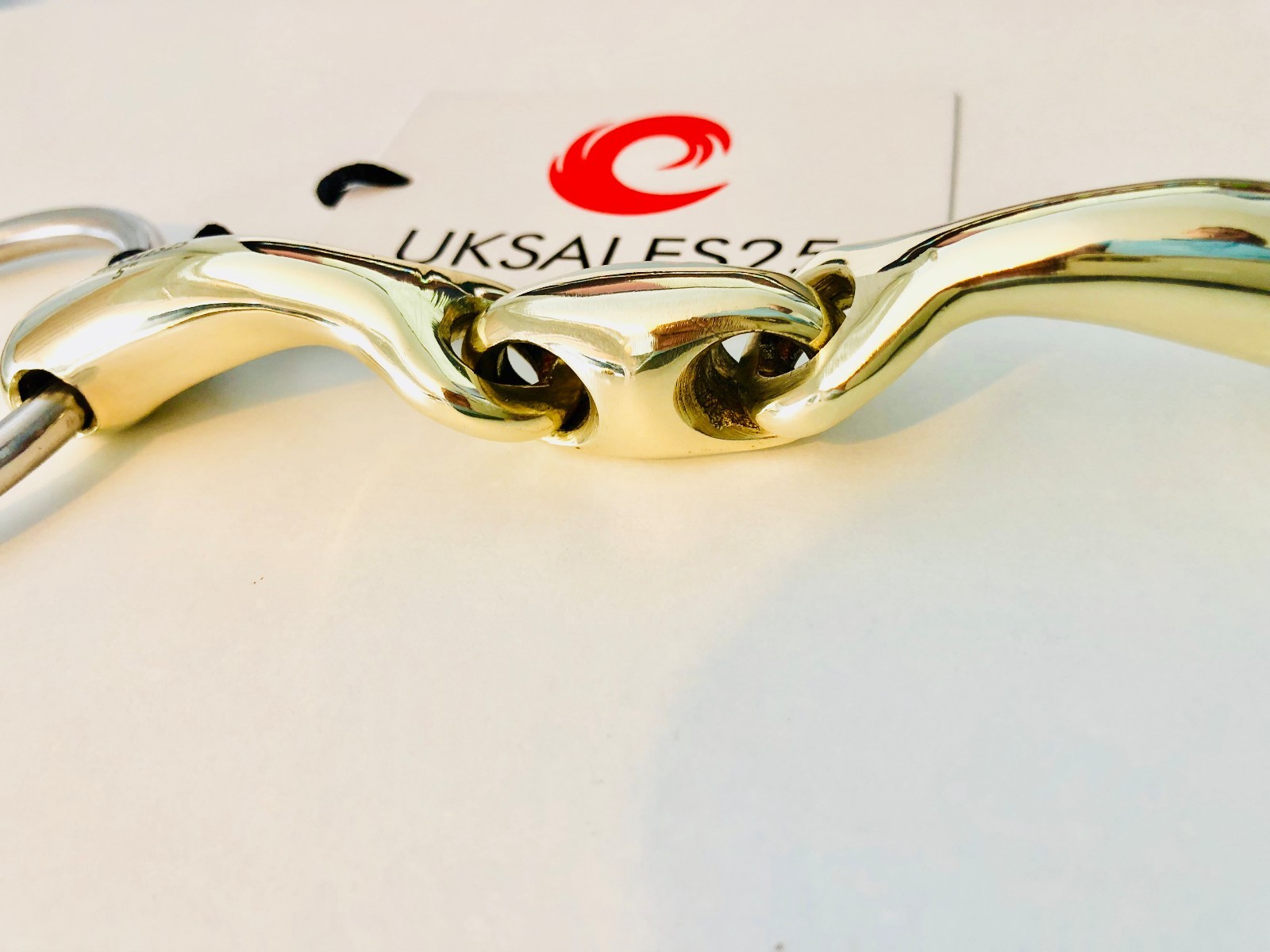 Loose Ring Snaffle Curved Oval MP GS & SS (UKSALES25®) *SAME DAY DISPATCH*